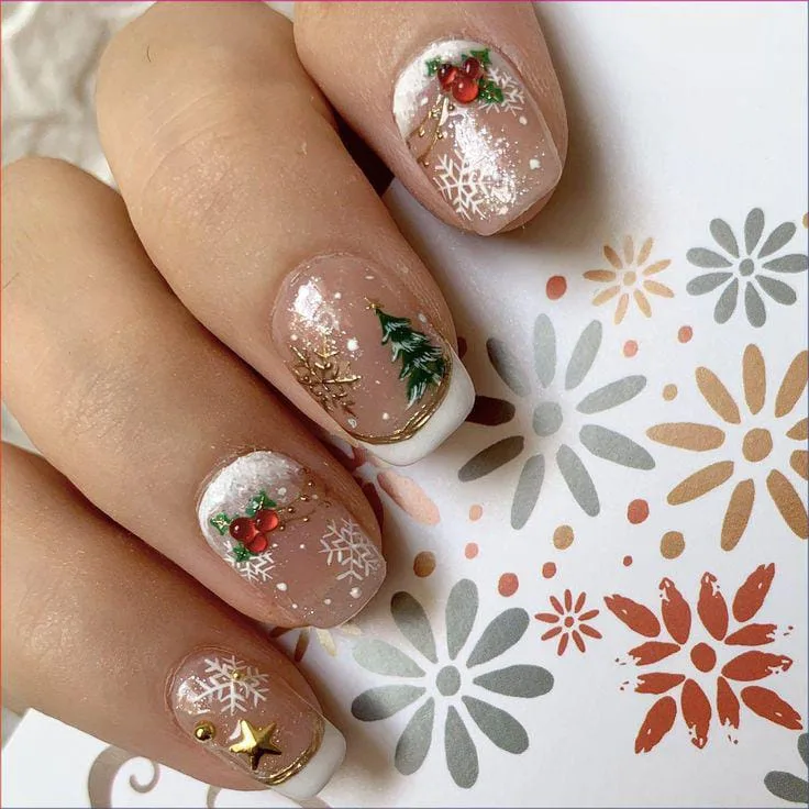 square christmas nails 049 59a748a806