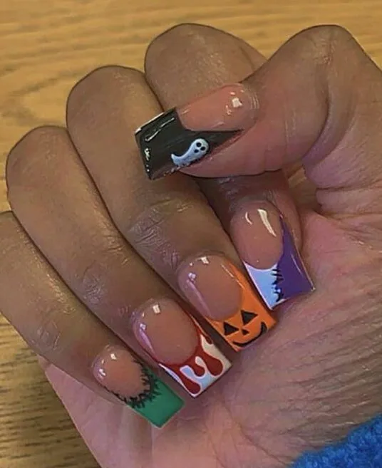 square halloween nails 016 6230e1f460