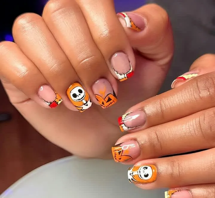 square halloween nails 018 78995d7e22