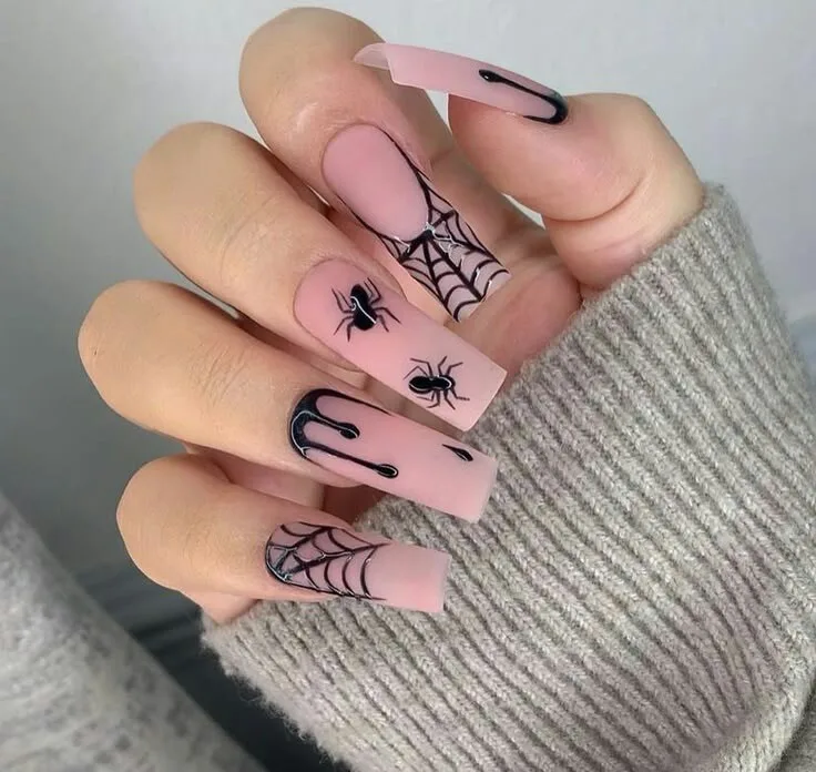 square halloween nails 020 8a166b8f8a