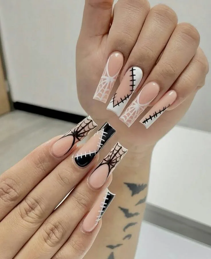 square halloween nails 022 eedc11423e