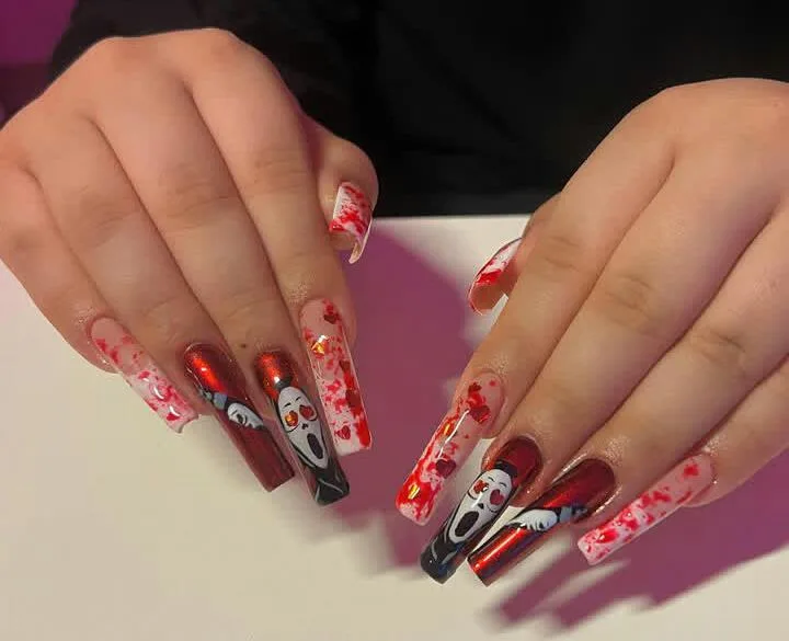 square halloween nails 023 d8e1db8f21