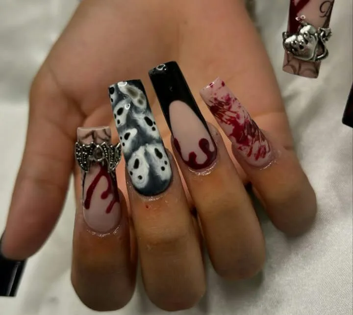 square halloween nails 029 22786367bb