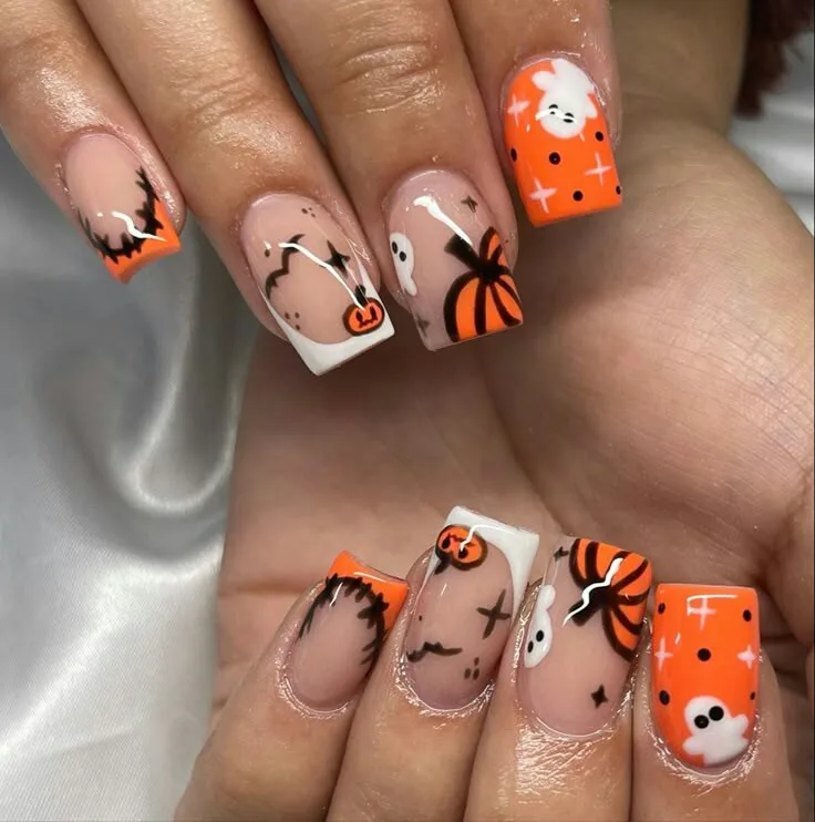 square halloween nails 043 e57273ed1a