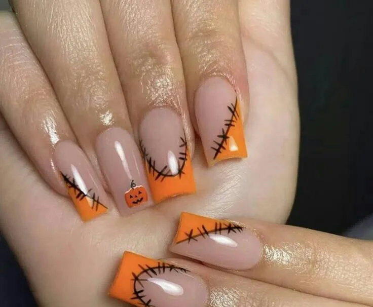 square halloween nails 046 205c82033b