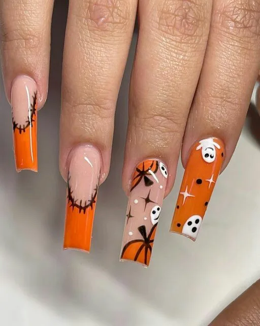 square halloween nails 049 77a1605e95