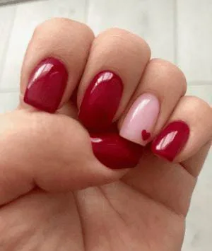 square valentines nails 041 91ba1c921c