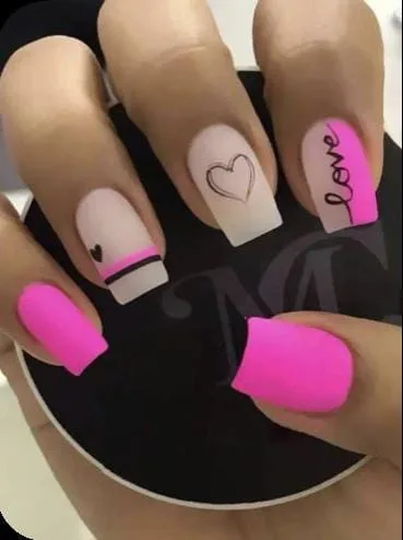 square valentines nails 043 fde229e299