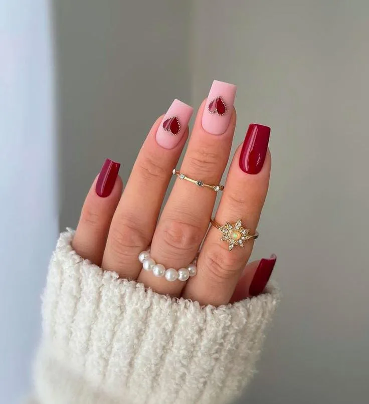 square valentines nails 2 002 474541bea5