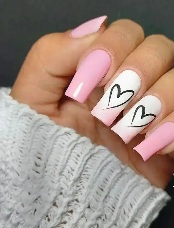 square valentines nails 2 046 282c24ee12
