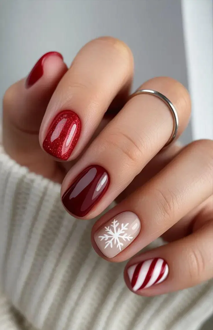 subtle christmas nails 030 2253176fb8
