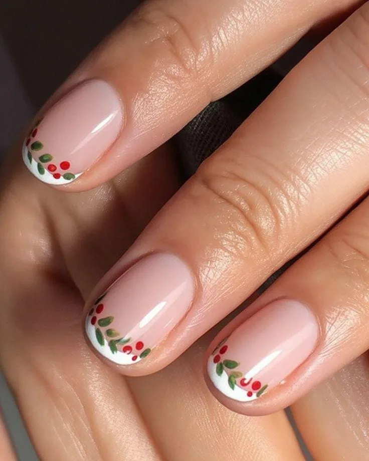 subtle christmas nails 051 a4348ca2c0