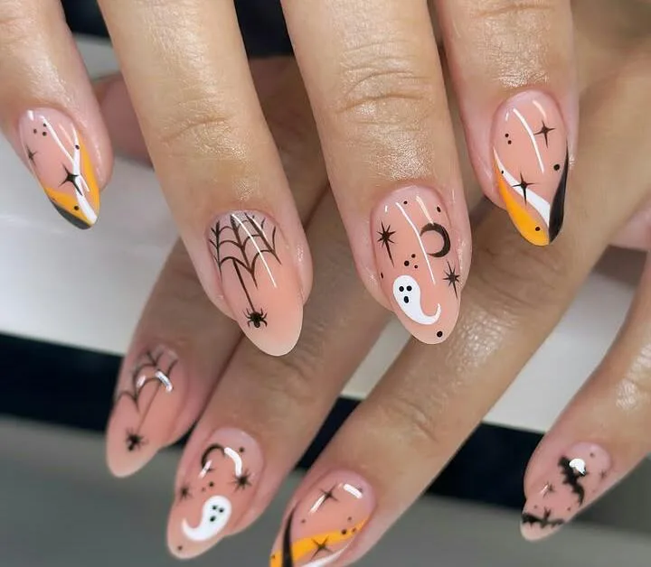 subtle halloween nails 042 328c547f81