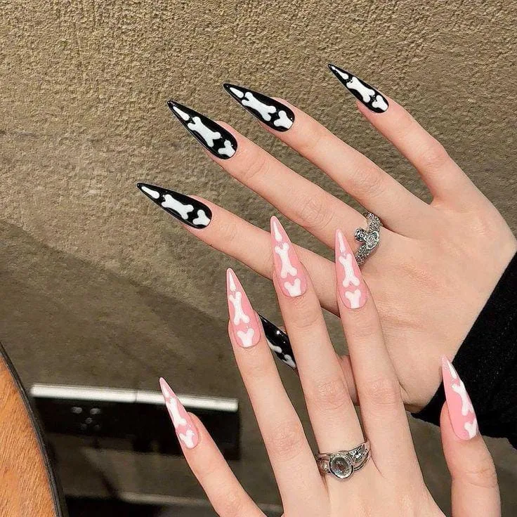 white halloween nails 014 382f247edd