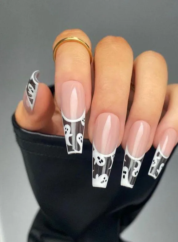 white halloween nails 029 2de1ec3157