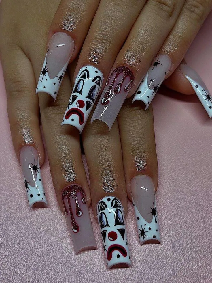 white halloween nails 042 fe39f12470