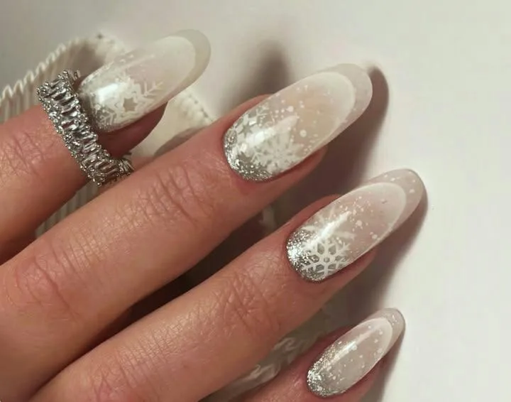 white winter nails 039 161429976f