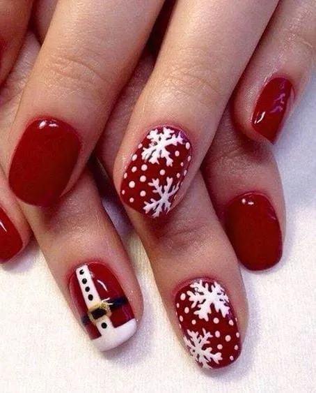 winter holiday nails 038 8fda990283